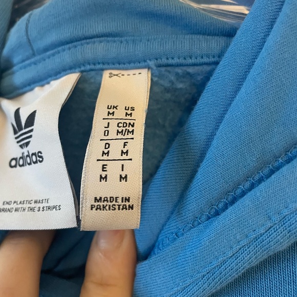 Blue Adidas Hoodie - Picture 2 of 7